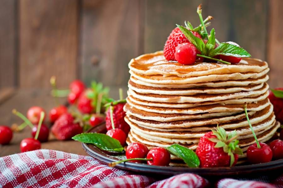 Tarçınlı Fit Pancake